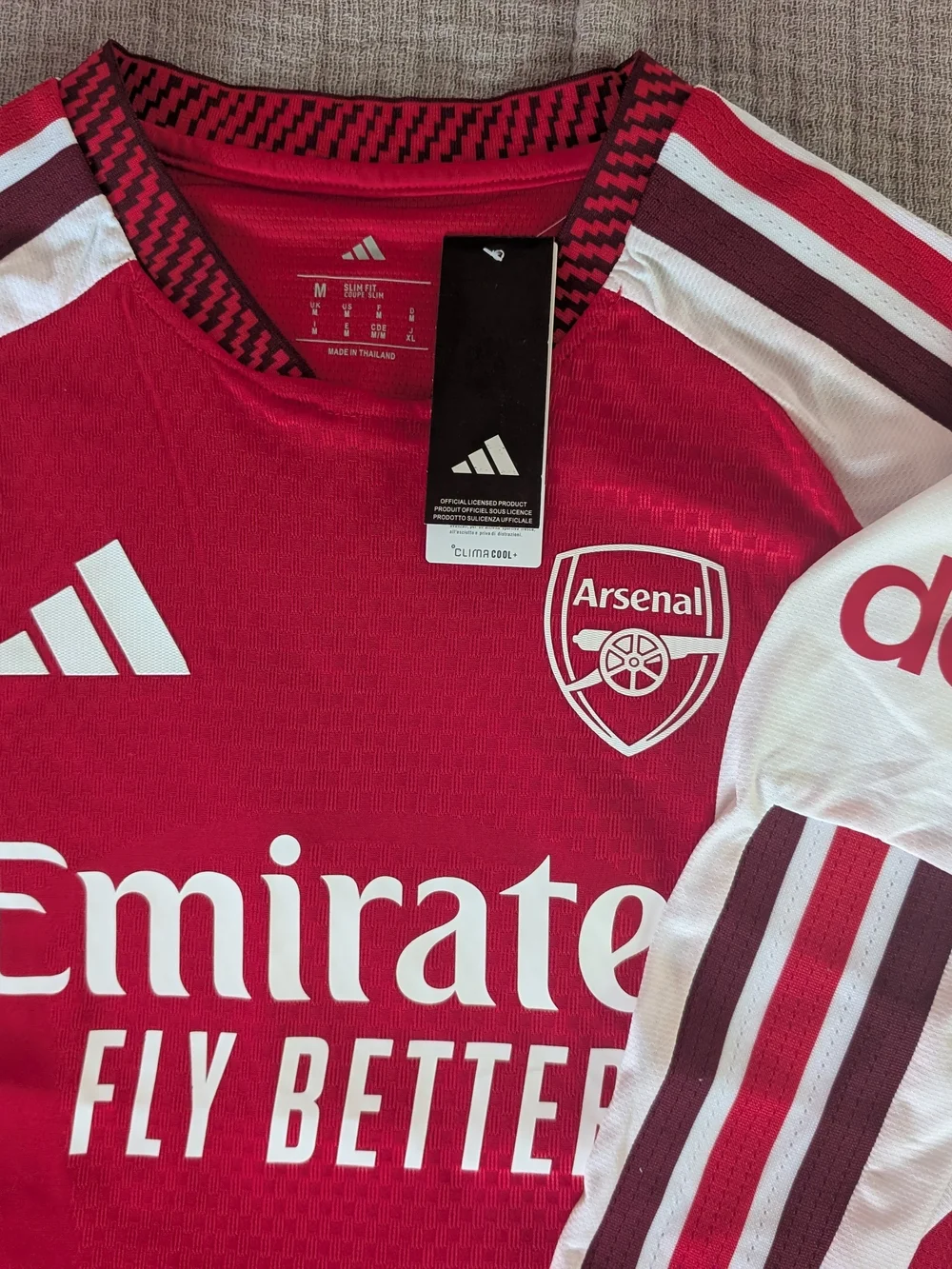 NWT Arsenal 2026-27 Home Players Jersey Long Sleeve Eze #10 - Picture 5 of 11